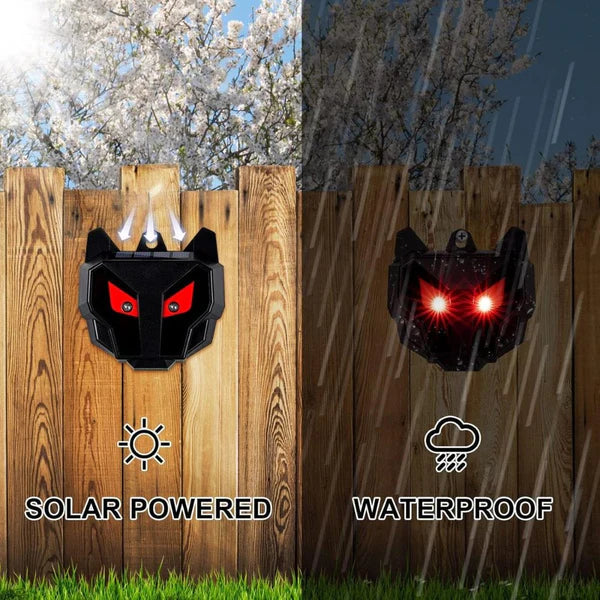 Répulsif Solaire Animaux Nocturnes - Lot de 2