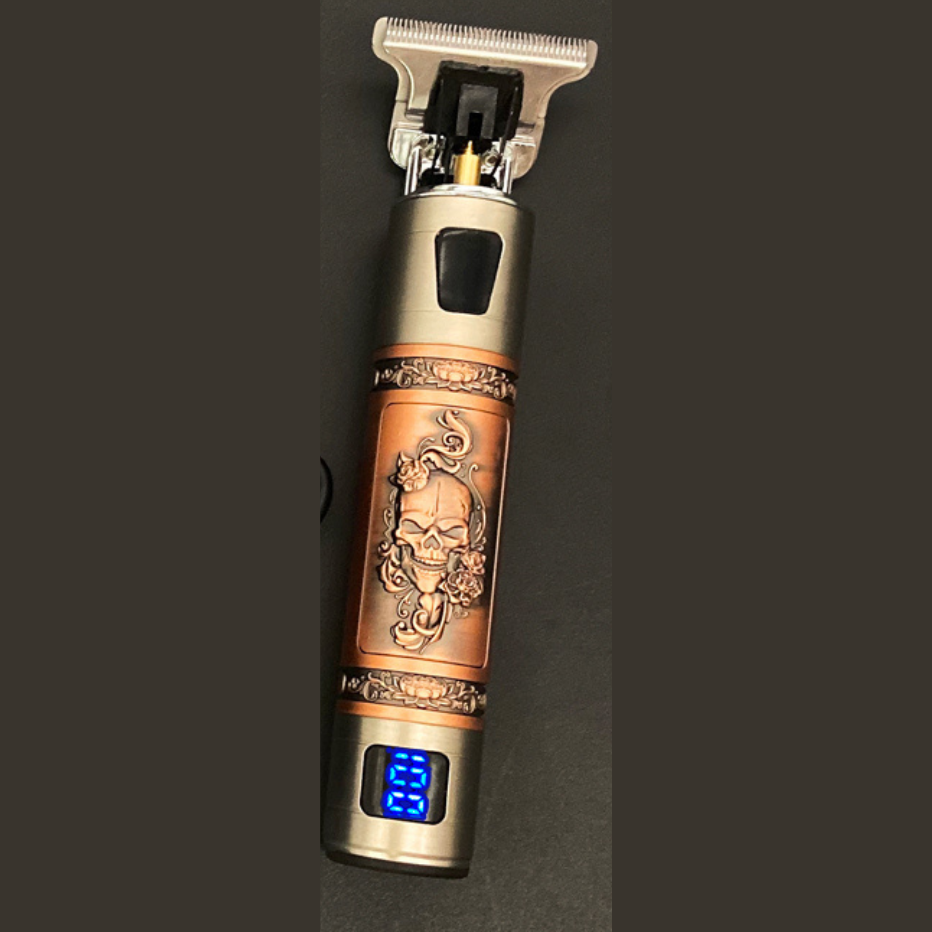 SkullTrim - Tondeuse Barbe Vintage Rechargeable
