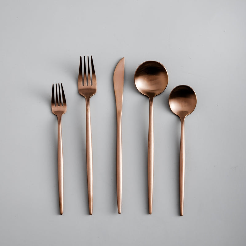 Ménagère Minimaliste 20 Pièces en Inox