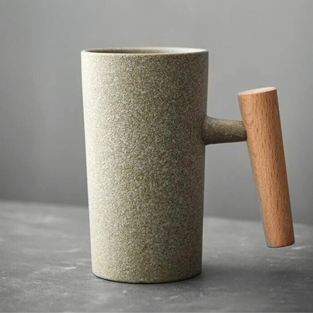 NatureSip - Mugs à Latte en Céramique Scandinave