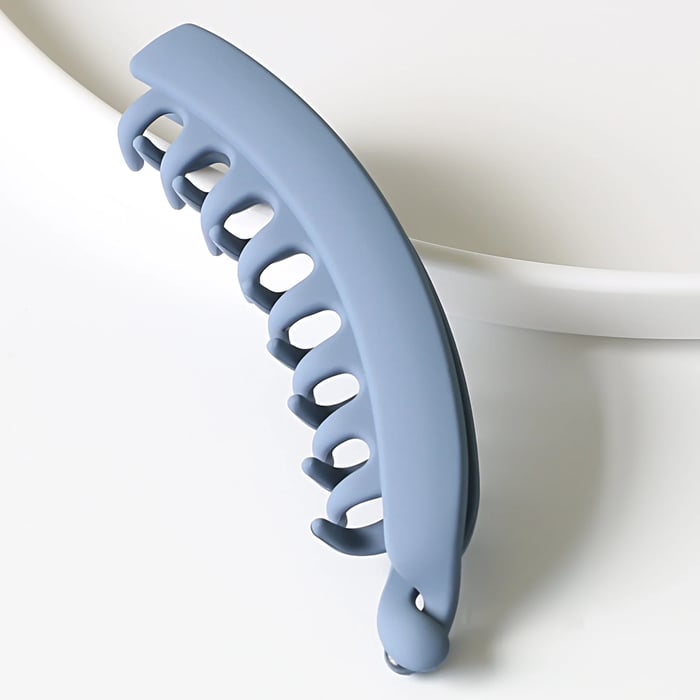 Matte PC Resin Banana Hair Clip