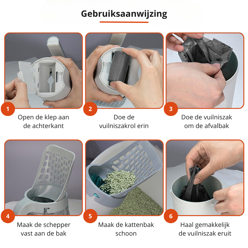 HammockPaws Pelle à Litière Hygiénique pour Chat