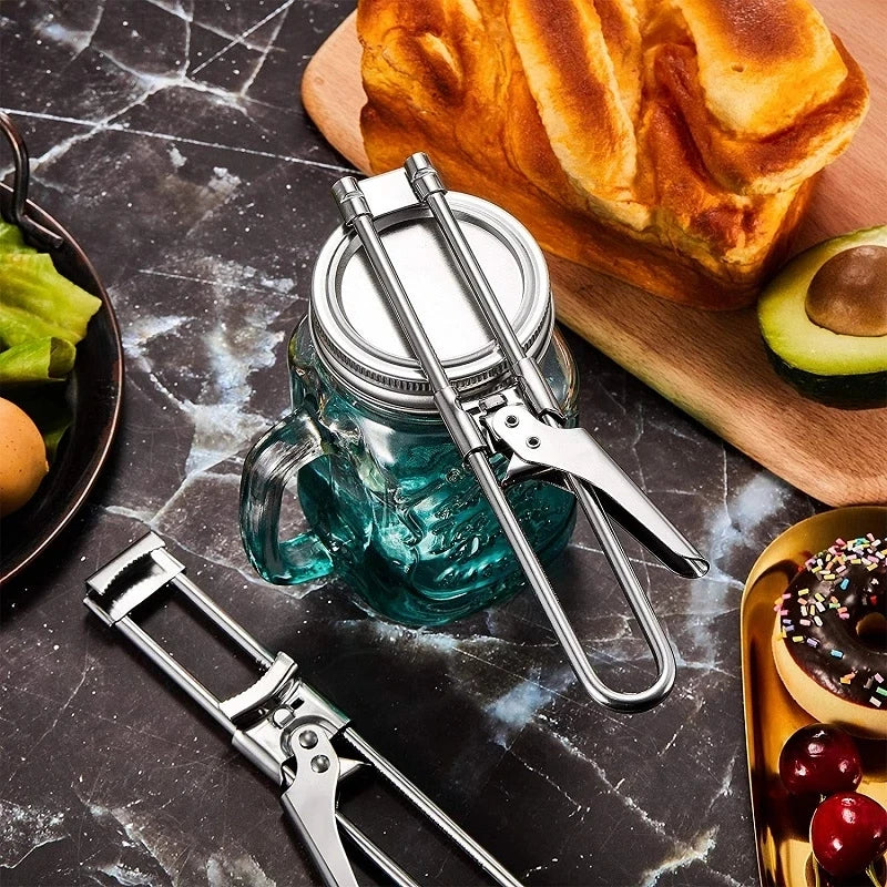 Stainless Steel Multi-Function Jar Opener