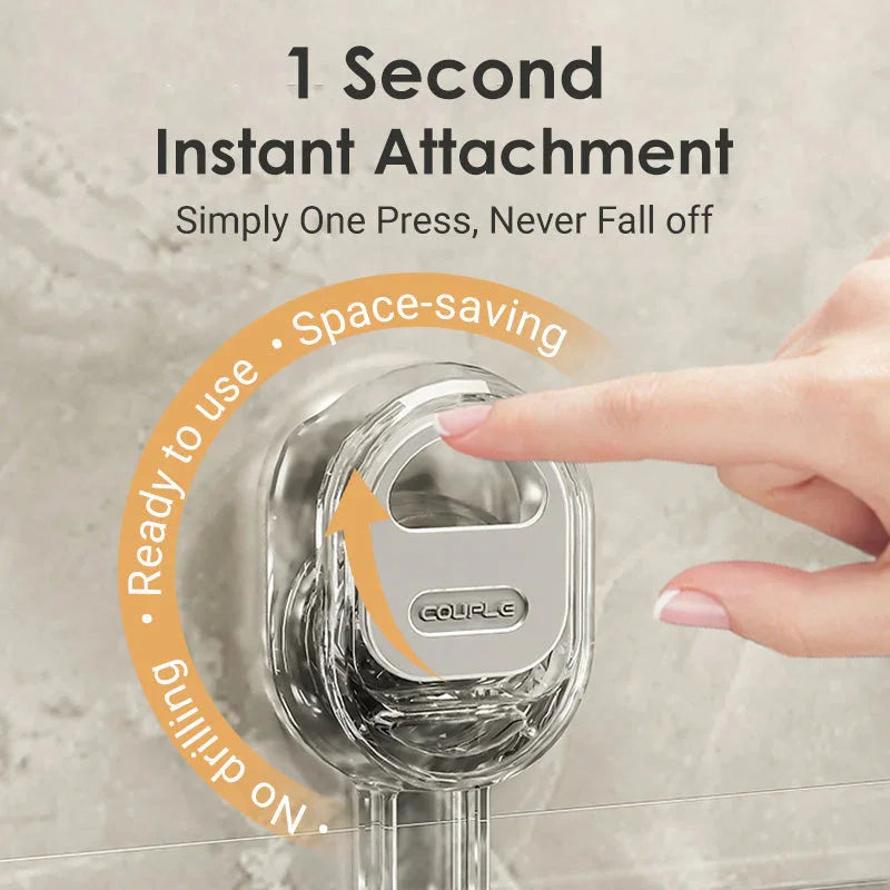 Support ventouse multifonction rangement