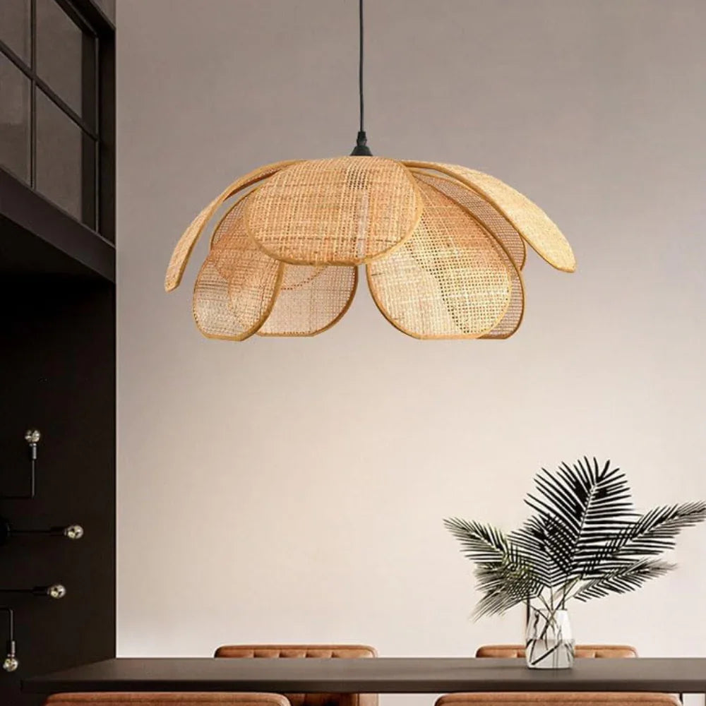 Florale Suspension Rotin