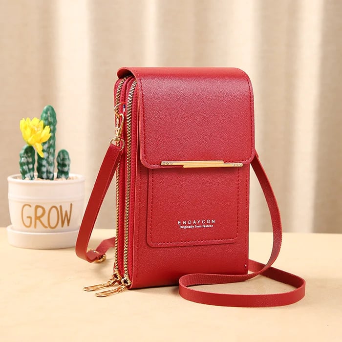 Compact Women's Crossbody Bag with Phone Pocket