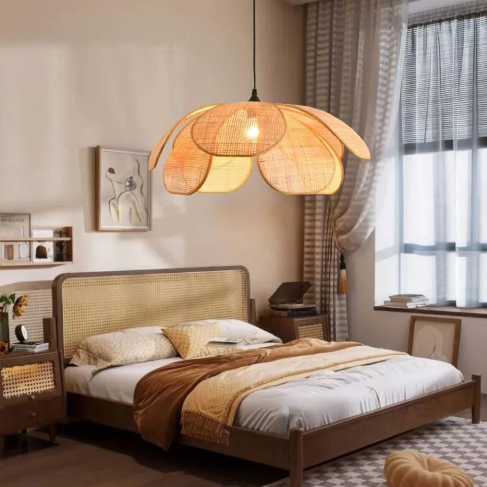 Florale Suspension Rotin