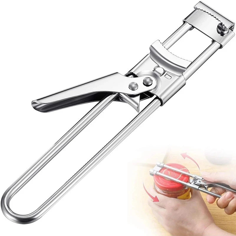 Stainless Steel Multi-Function Jar Opener