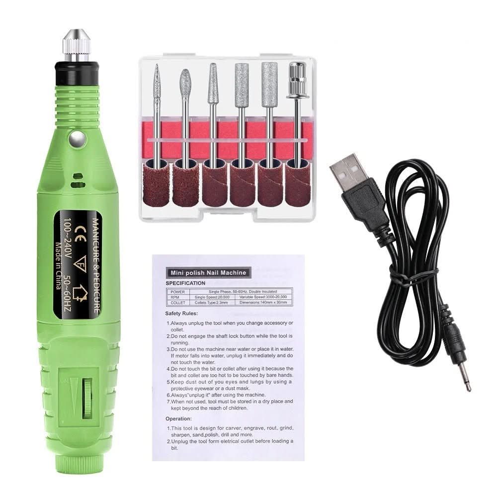 Airsole Electric 6-in-1 Manicure Pedicure Set