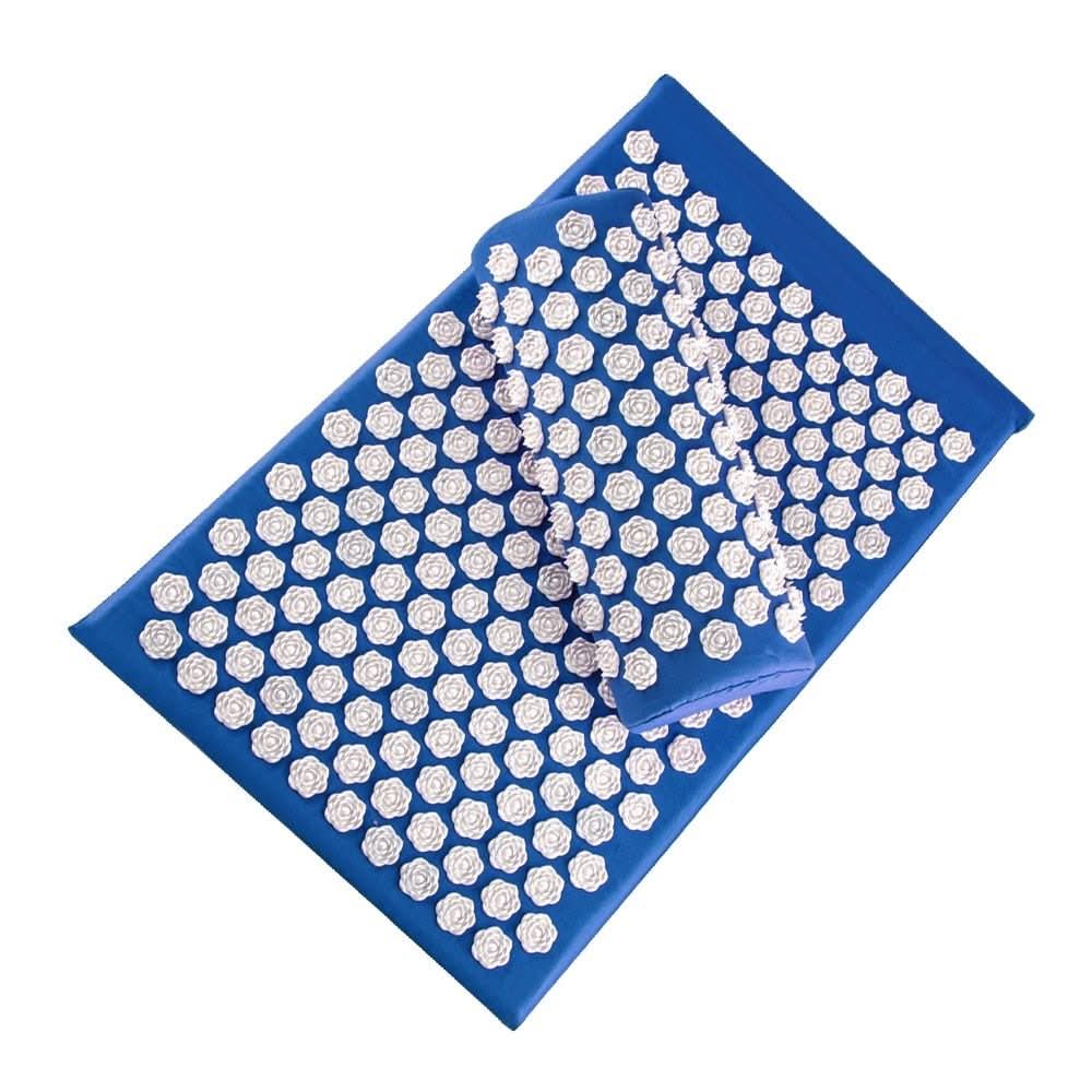 Relaxpress - Acupressure yoga mat & cushion set for natural pain relief & relaxation