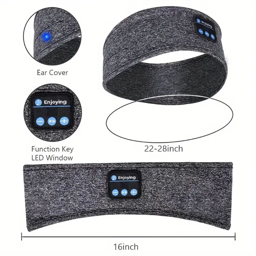 Masque de Sommeil avec Écouteurs Bluetooth