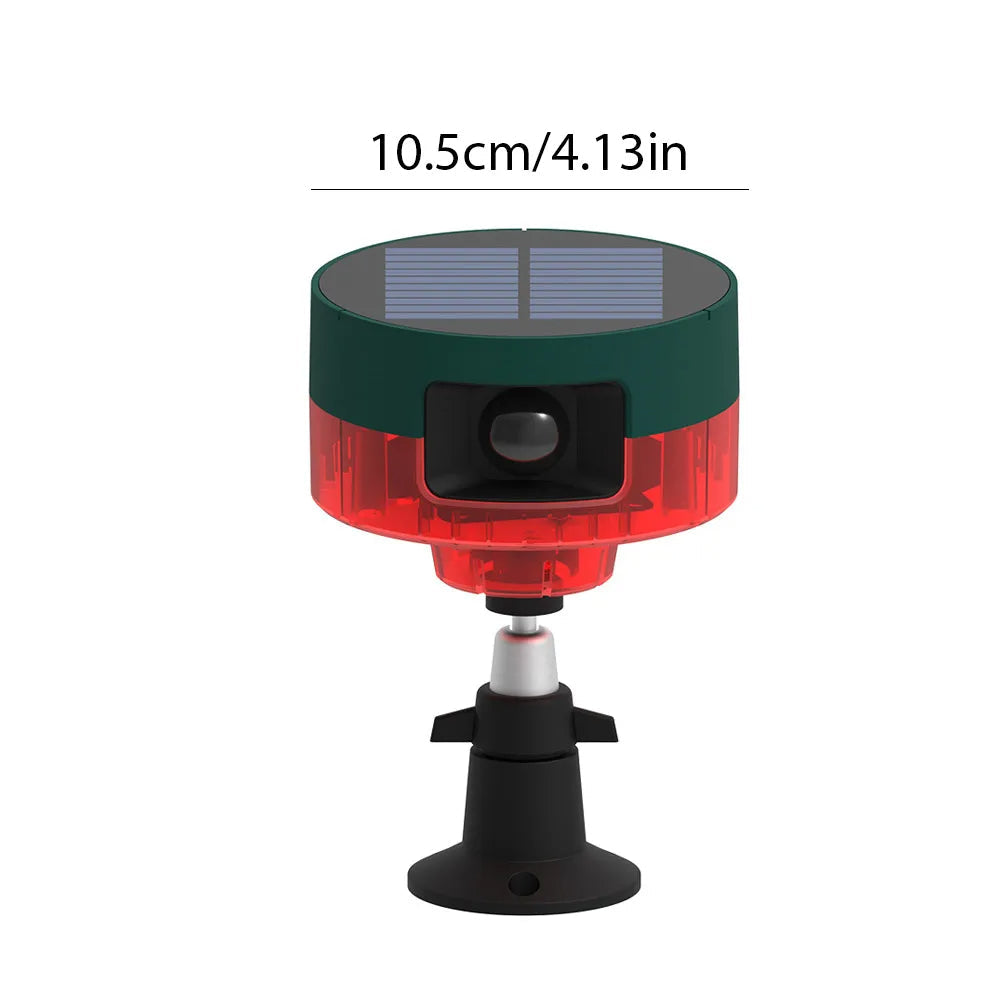 Solar Bird Repellent with Flashing Light