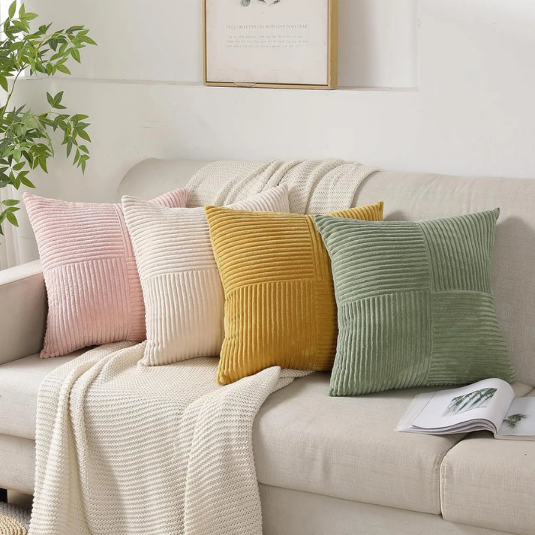Coussin Décoratif en Peluche 45 x 45 cm