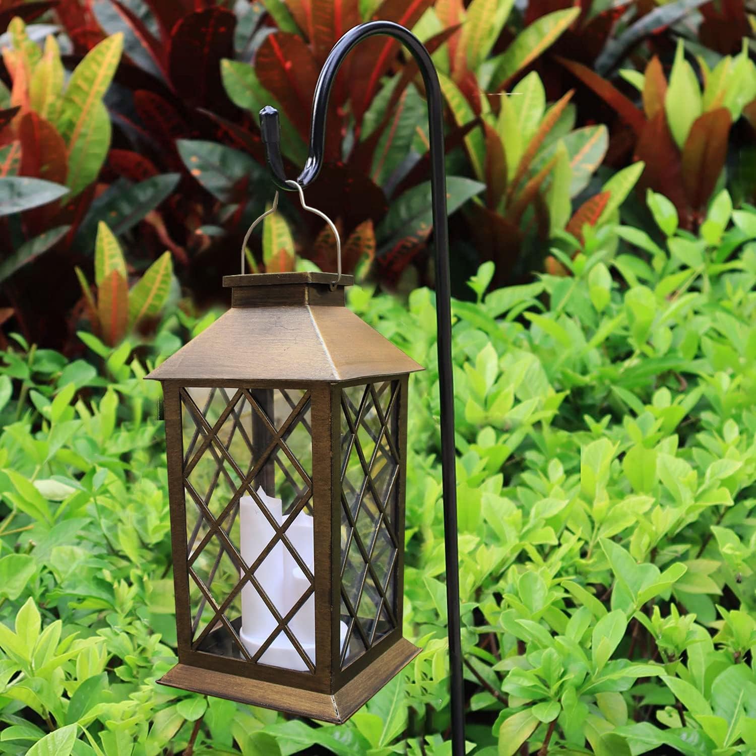 All-Weather Hanging Garden Lantern  