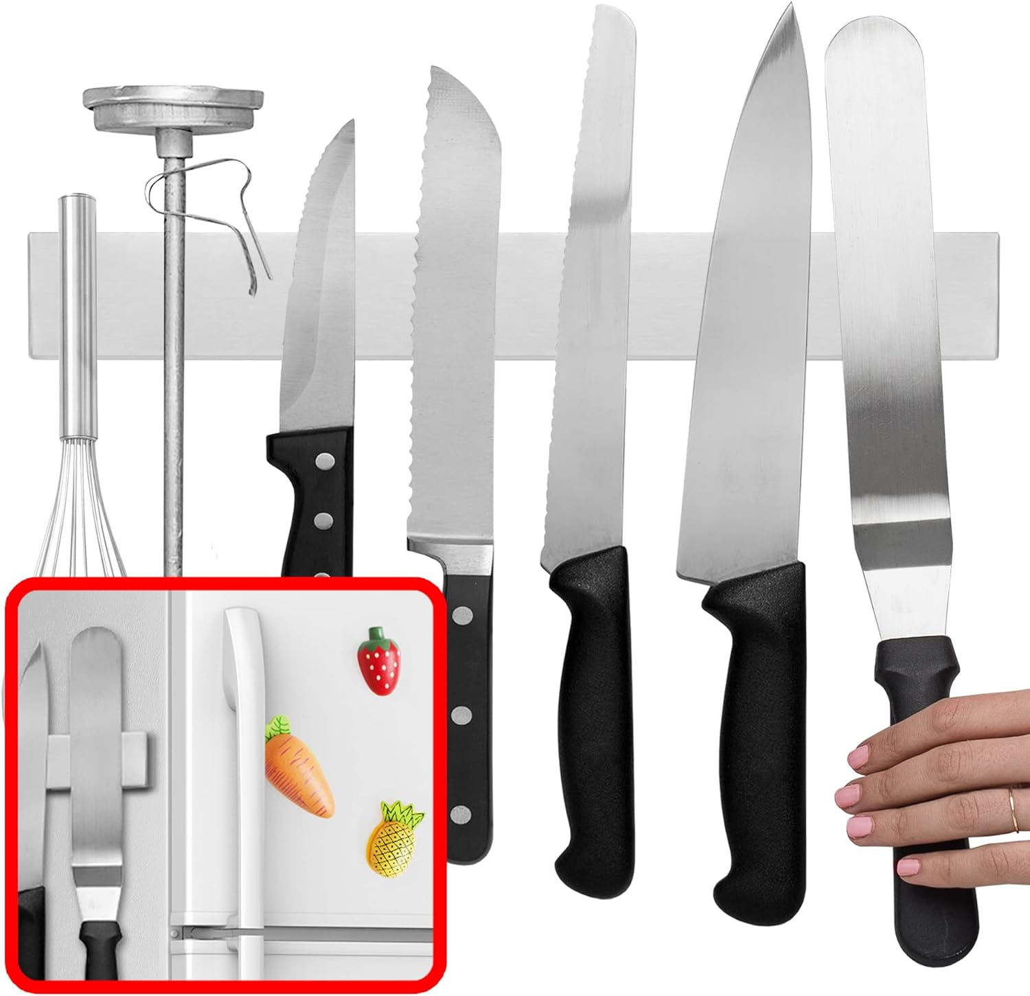 14-Inch Magnetic Knife and Tools Holder