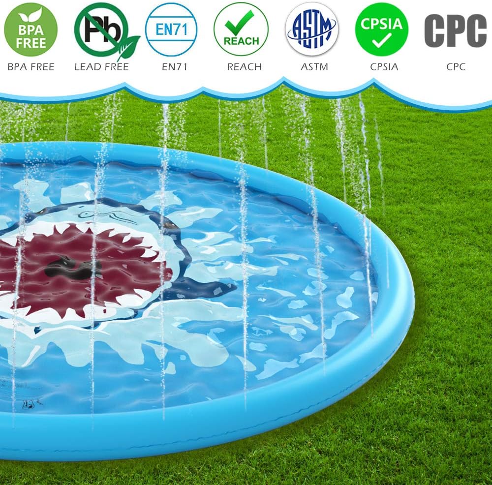 Tapis d'Arrosage Ludique pour Enfants