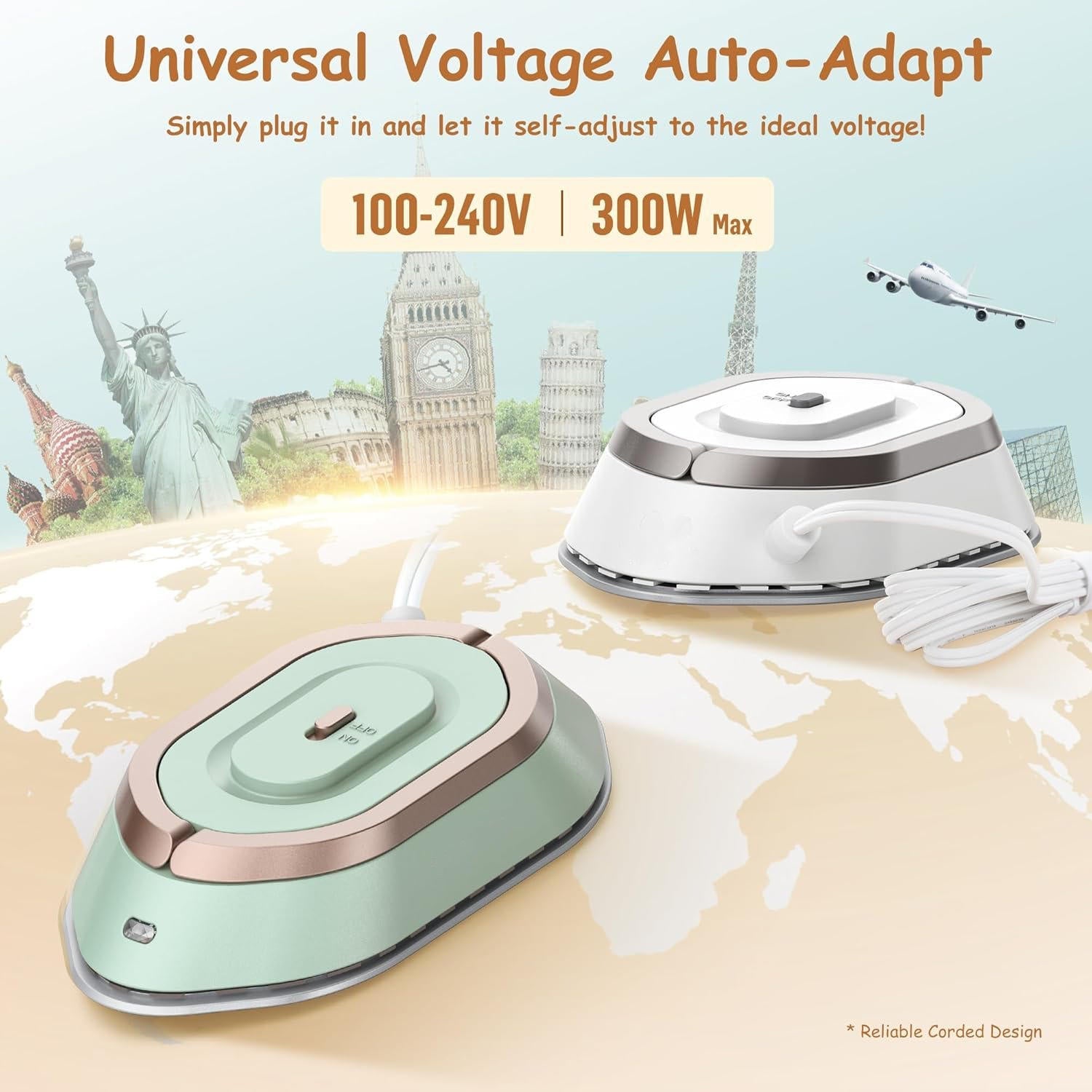 Compact Portable Travel Iron – Maison Elmora