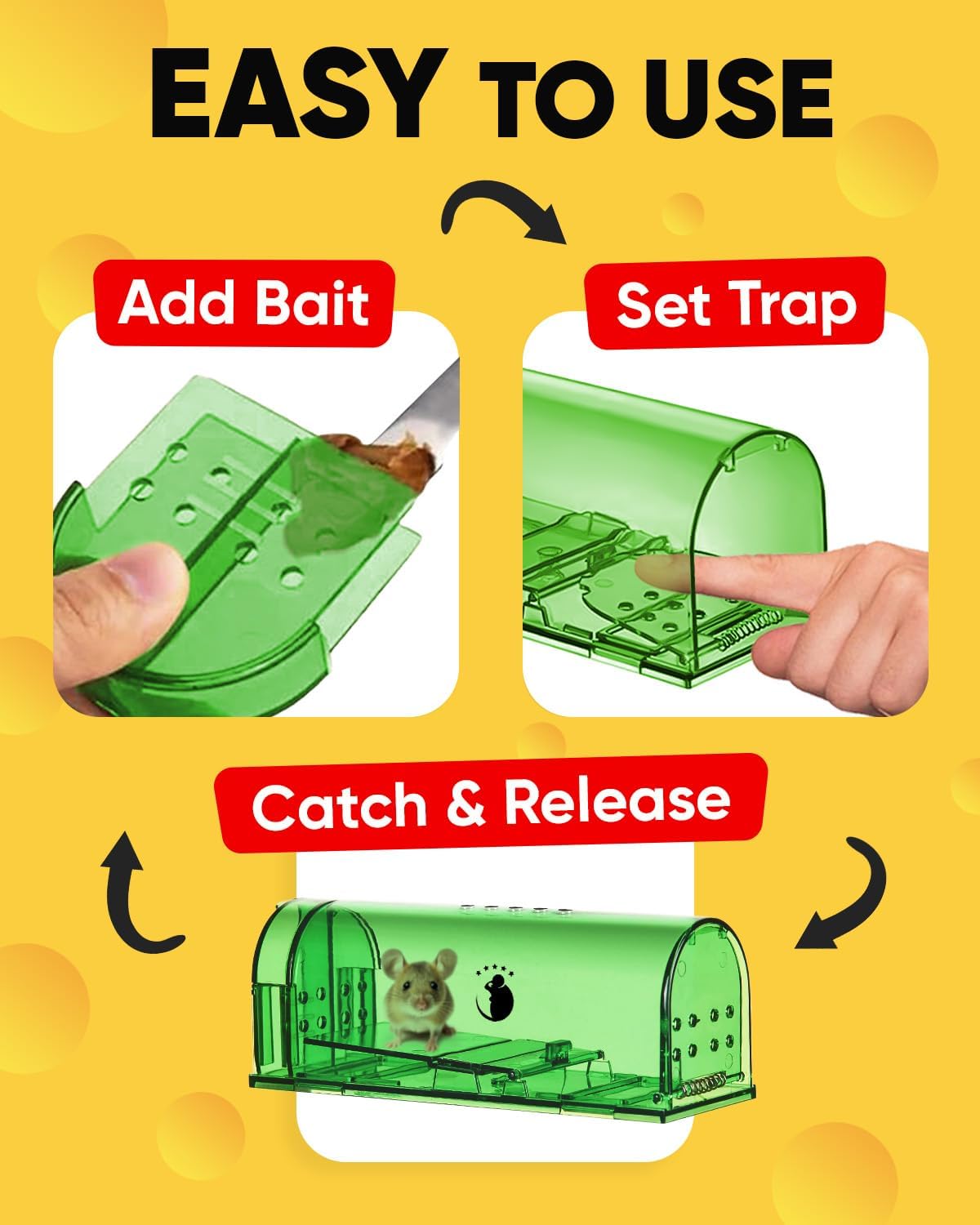 Mouse Traps - Pack of 4