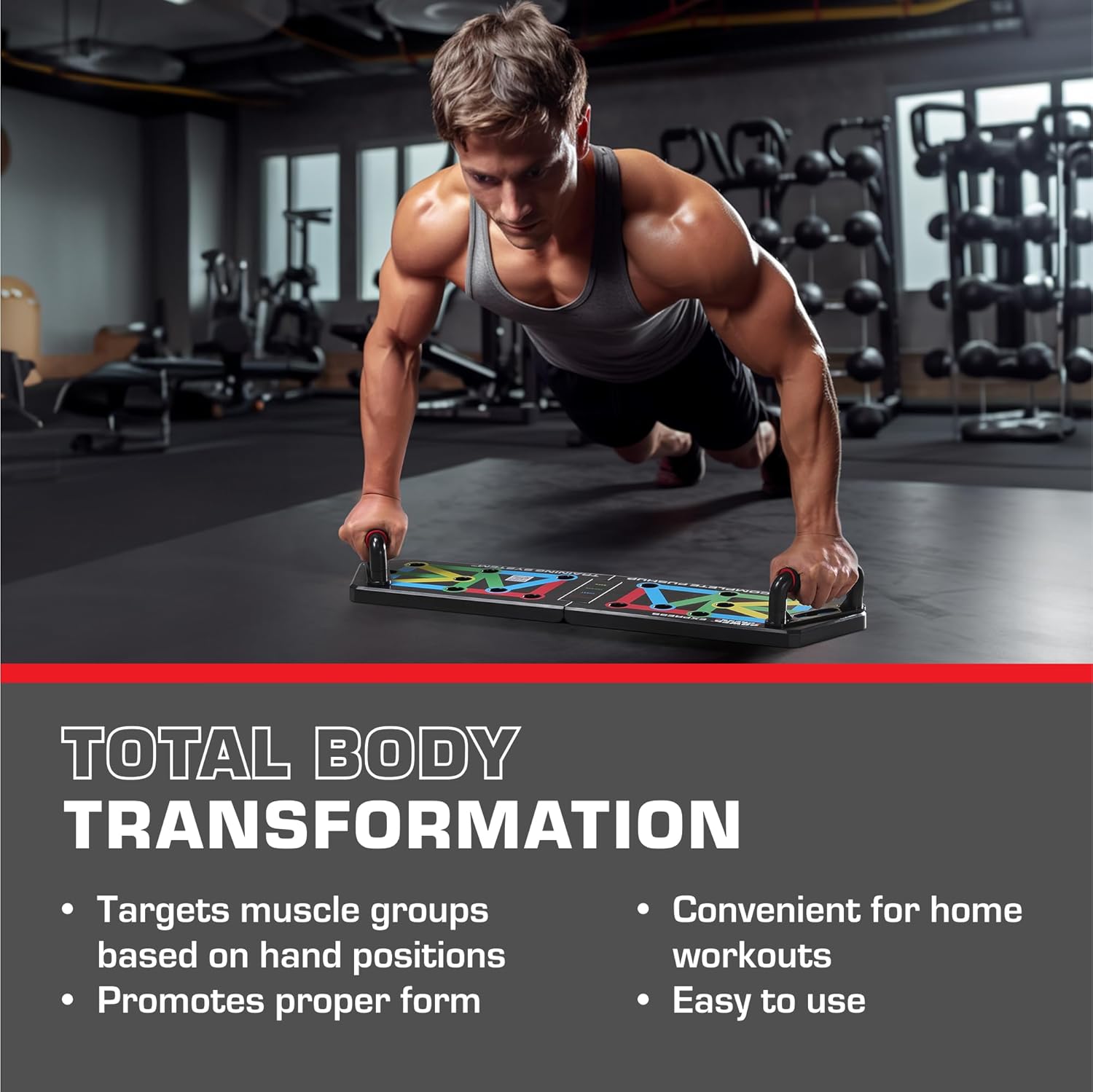 FlexiFit – Planche Pompes Pliable Colorée