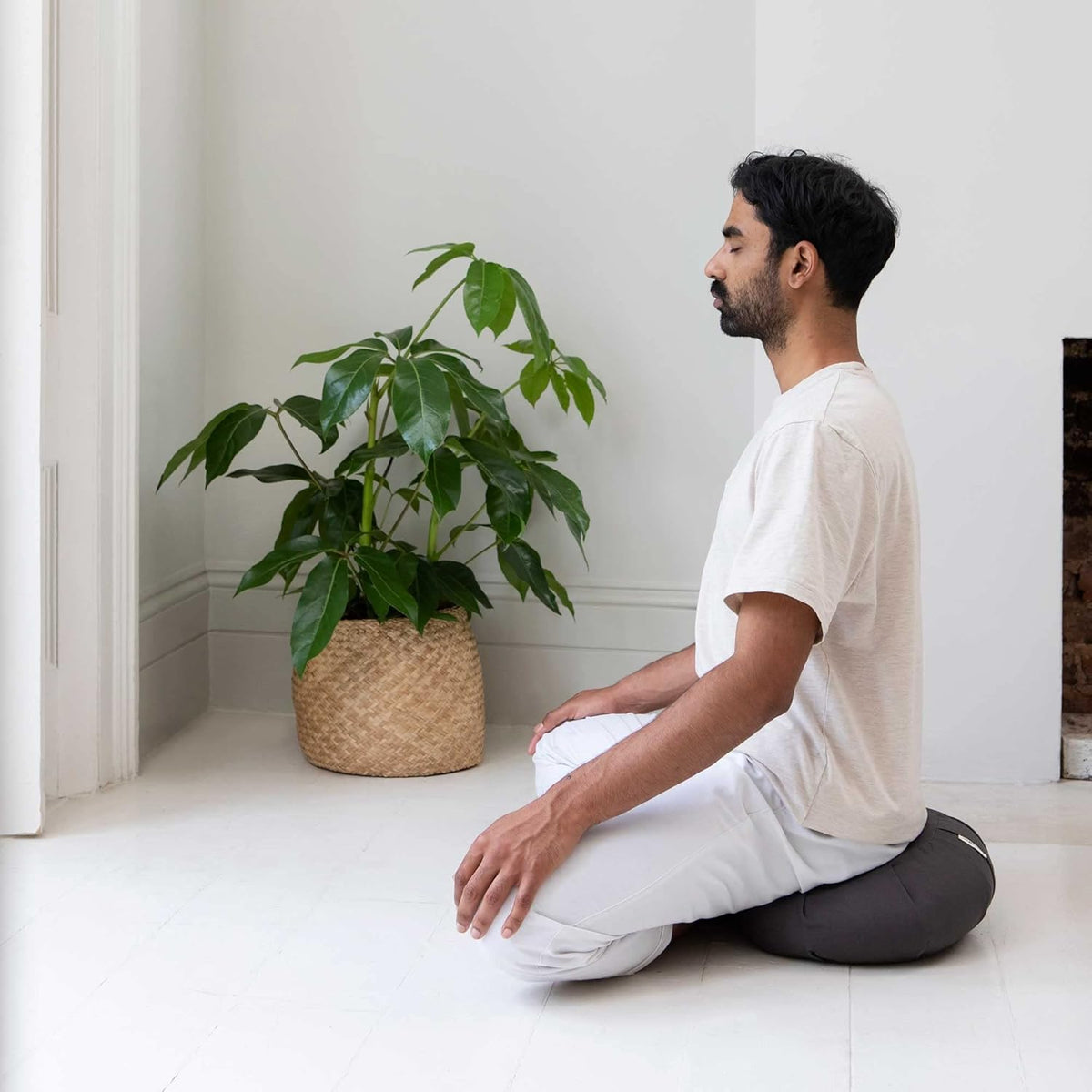 EcoCalm - Coussin de Méditation en Coton Biologique