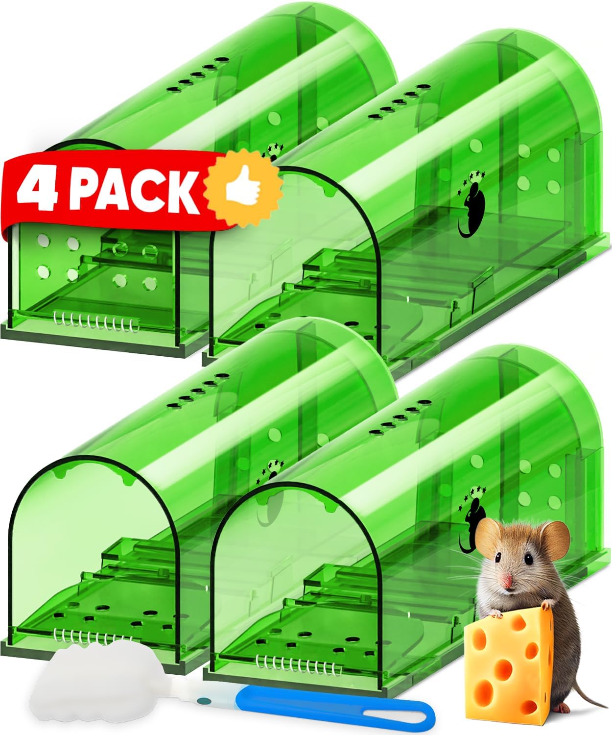 Mouse Traps - Pack of 4