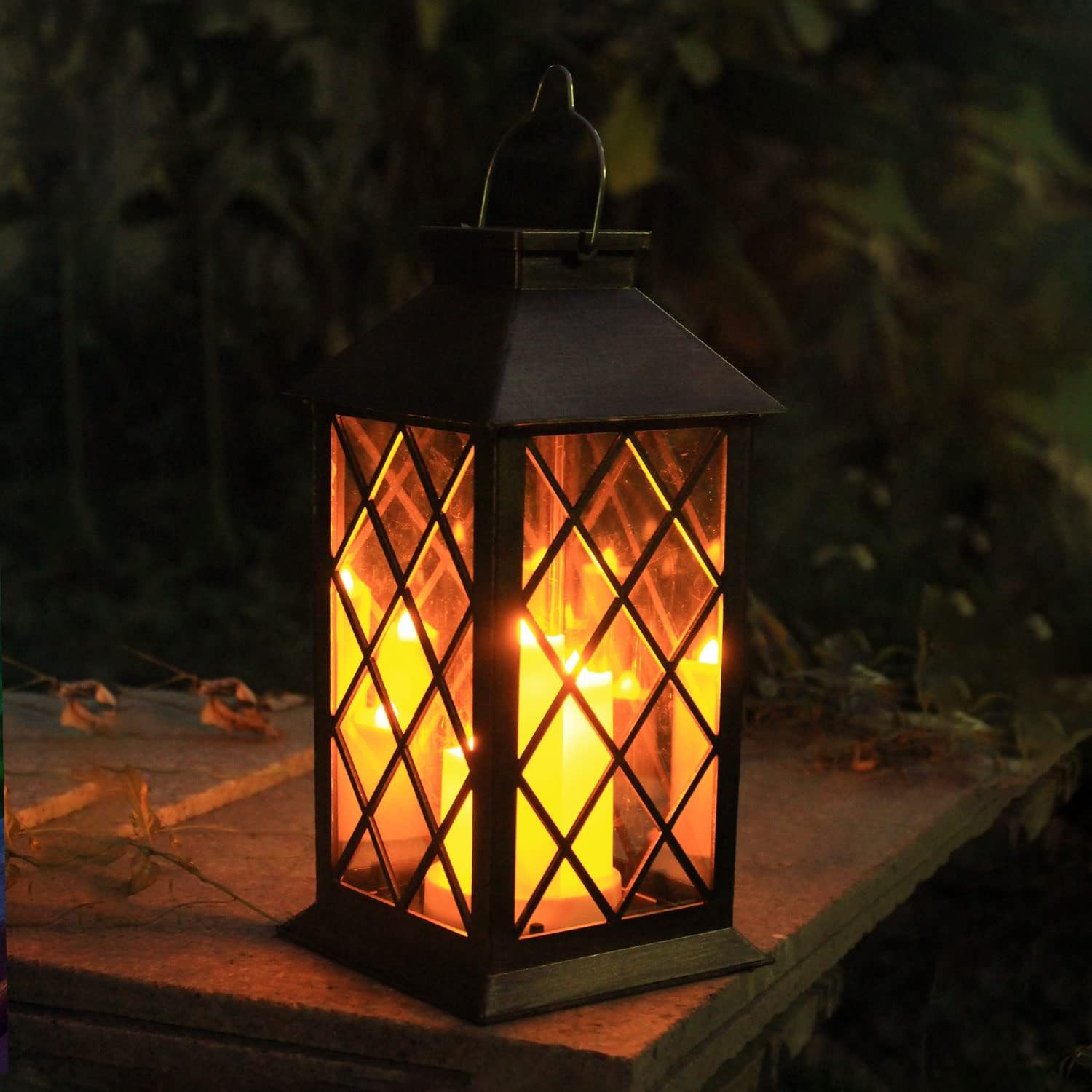 All-Weather Hanging Garden Lantern  