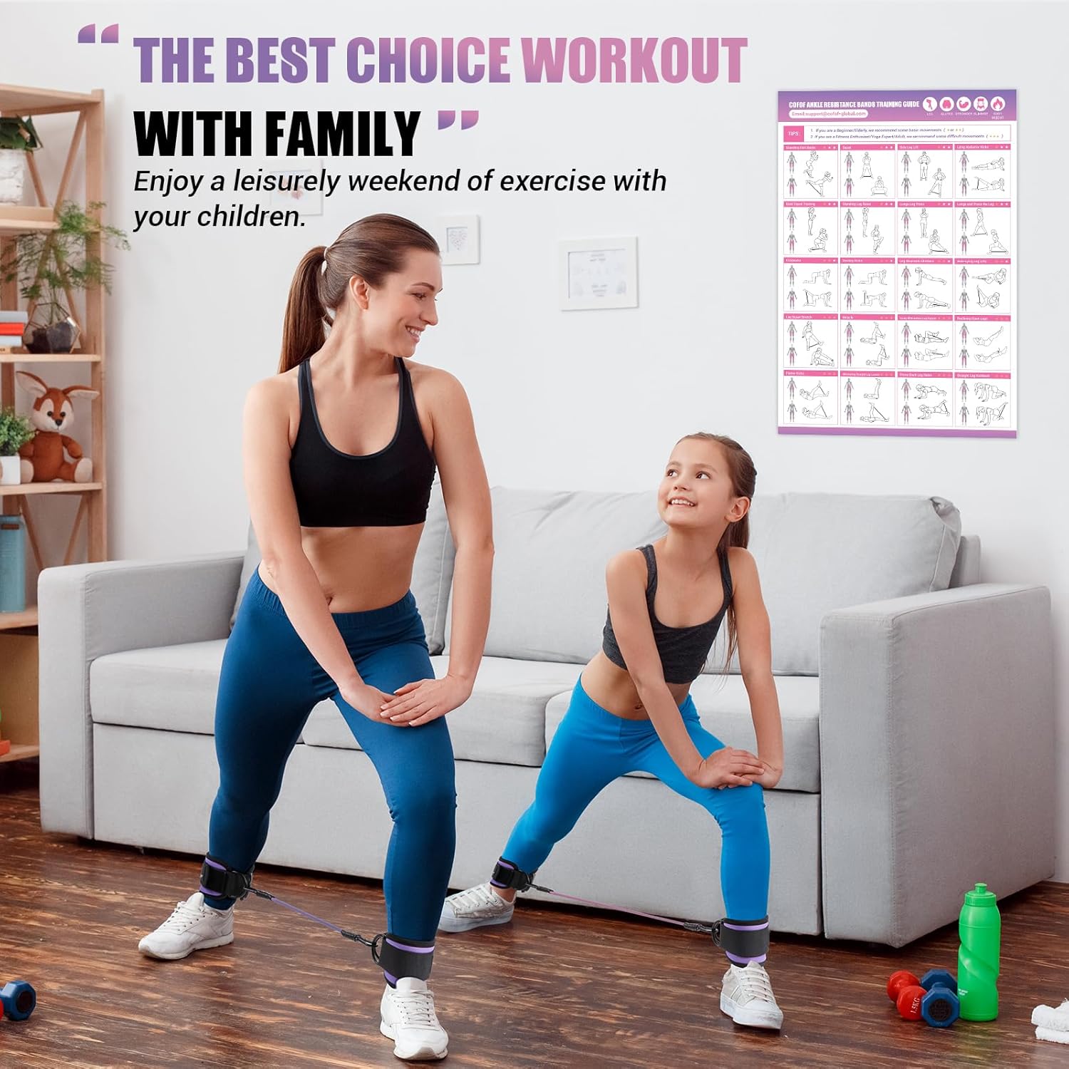 FlexTone – Bandes Résistance Hanches Fessiers