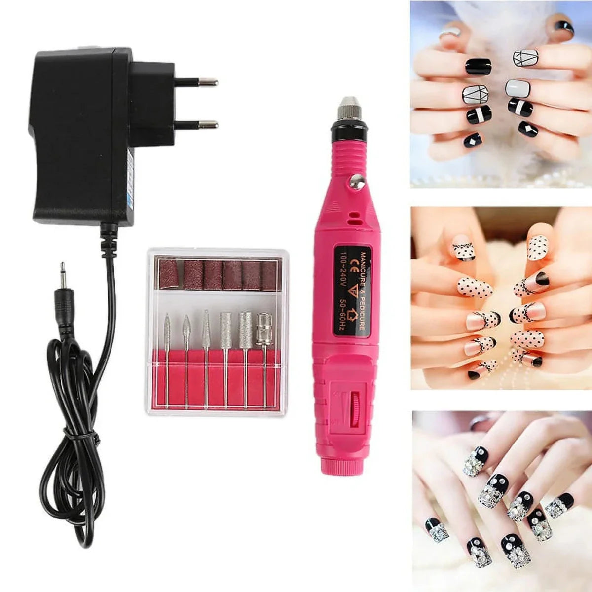 Airsole Electric 6-in-1 Manicure Pedicure Set