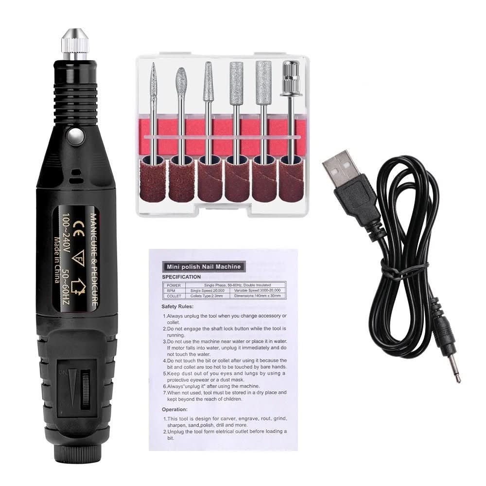 Airsole Electric 6-in-1 Manicure Pedicure Set