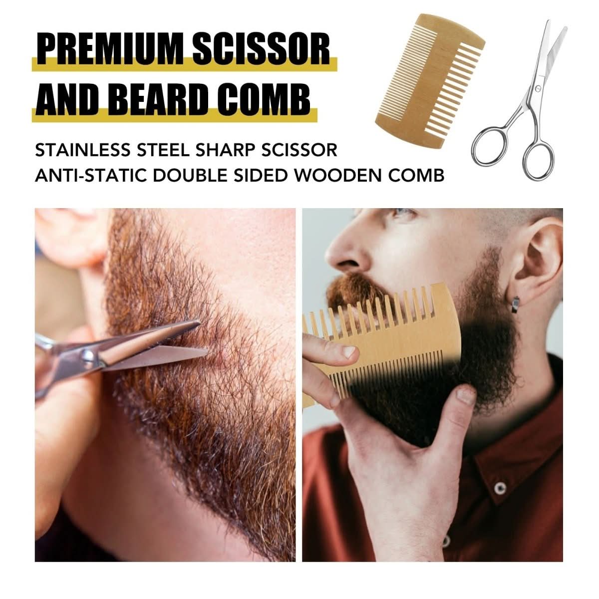 Movoglove Kit de Croissance pour Barbe Forte
