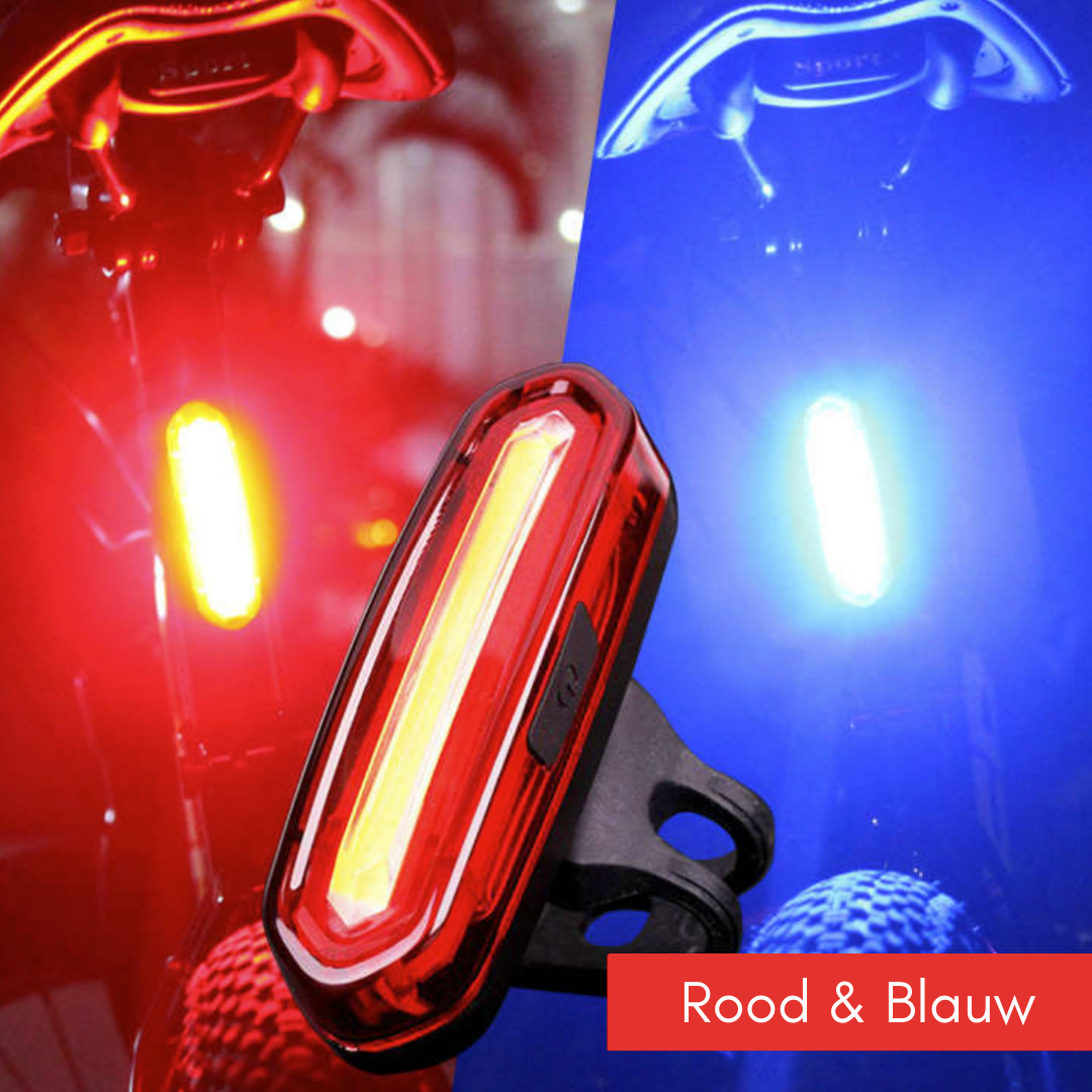 LightUp - Feu Arrière Vélo LED Rechargeable Puissant