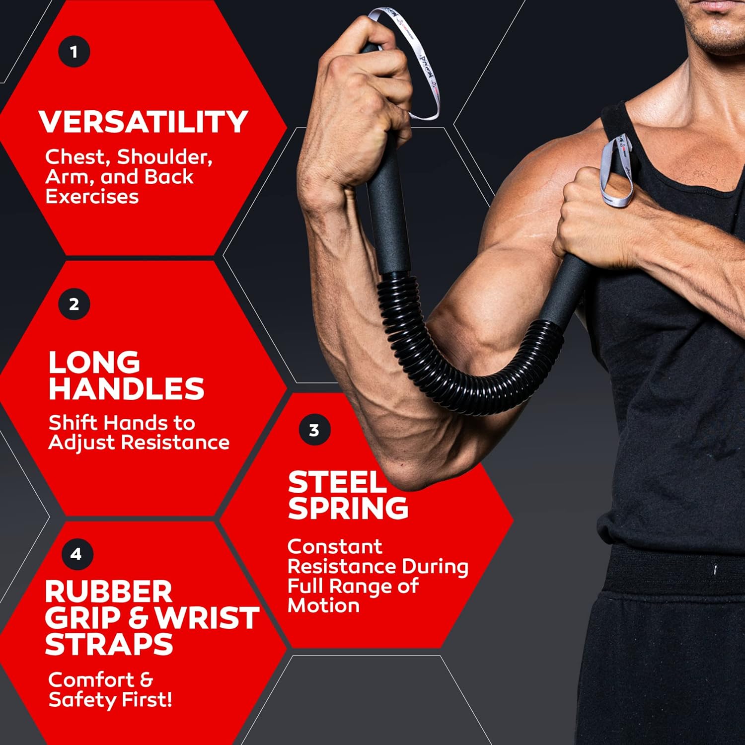 PowerTwist – Barre Musculation Haut du Corps