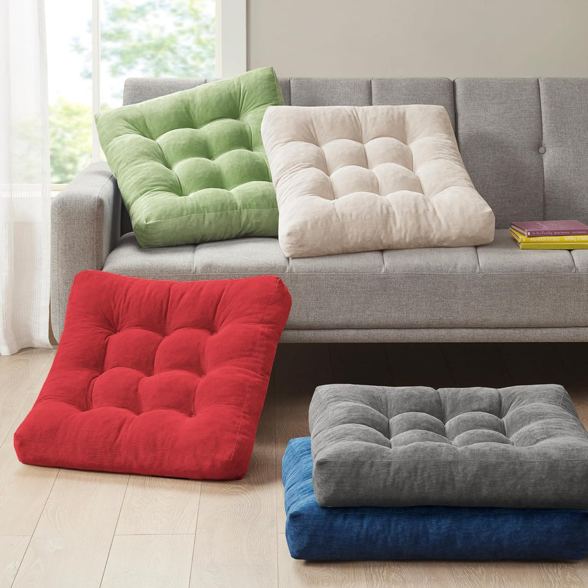 ZenCushion - Lot de 2 Coussins de Méditation