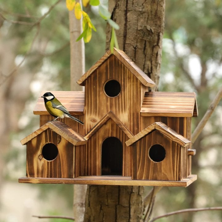 NatureNest - Nichoir en Bois Fait Main