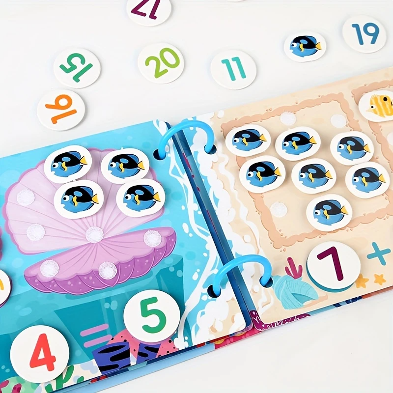 Livre d'activités pour tout-petit, 4 thèmes