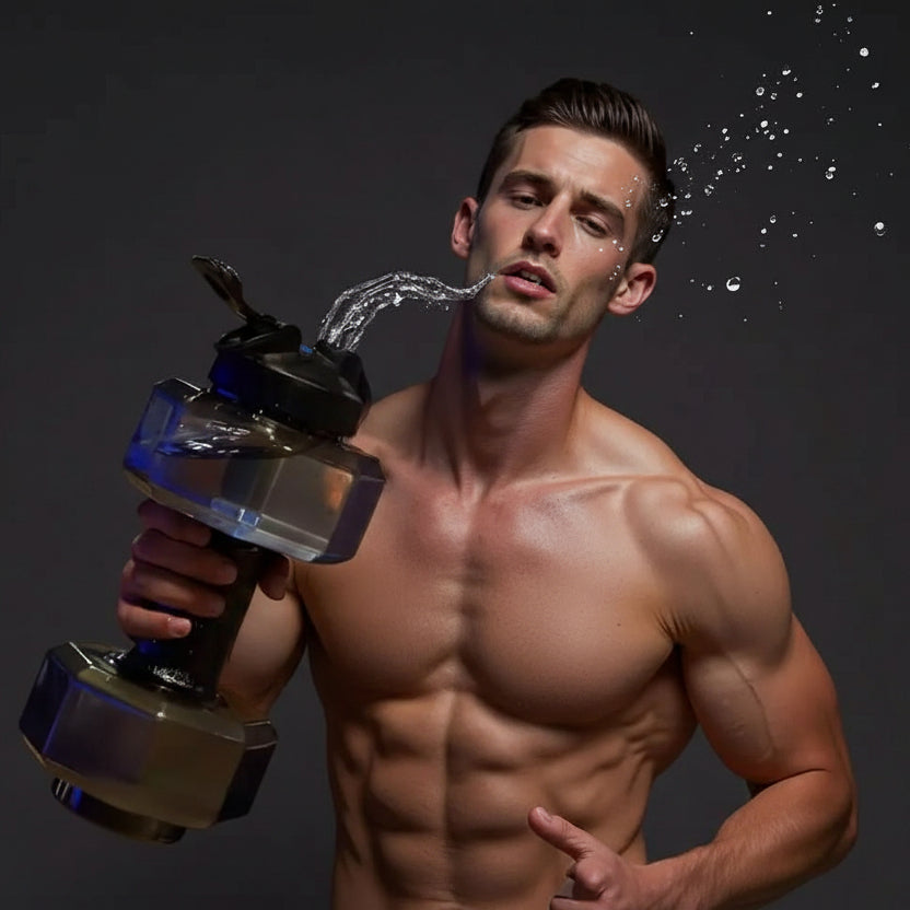 Loopset Gourde Haltère 550 ml Fitness & Quotidien