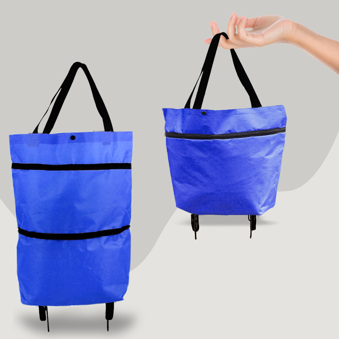 CarryFlex - Sac de Courses Trolley 2 en 1