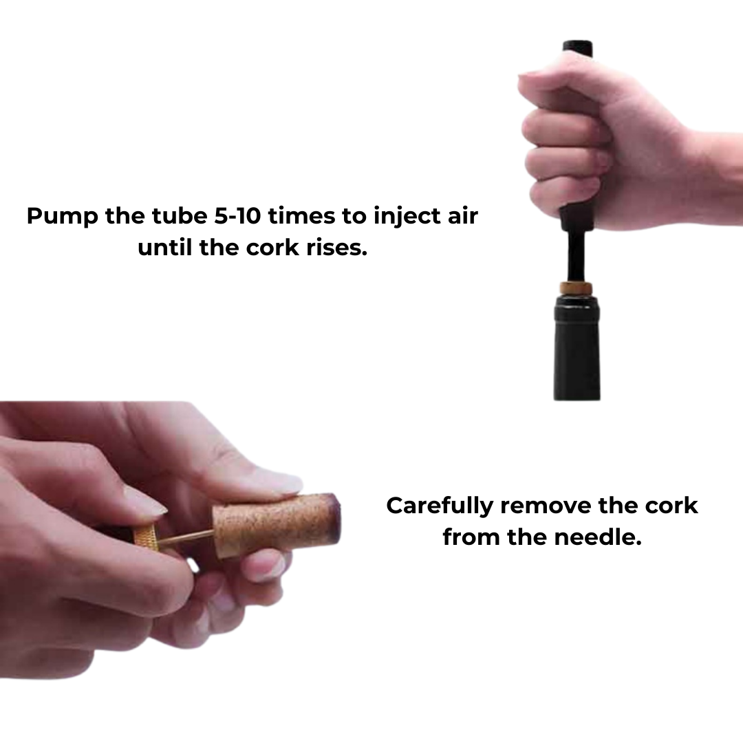 CorkMaster - Ouvre-Bouteille à Pression d'Air