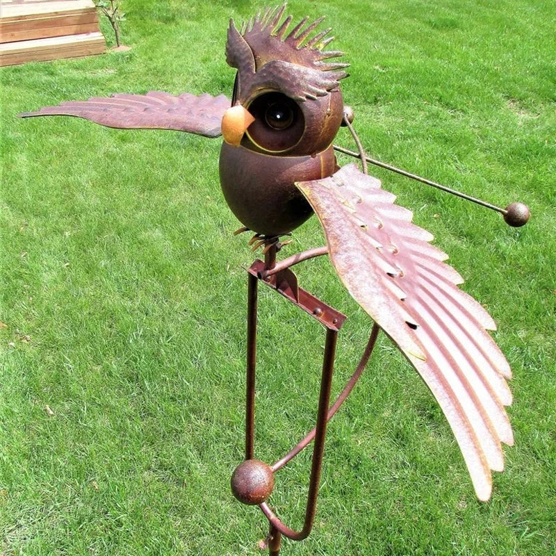 Décoration Oiseau Artistique pour Jardin et Terrasse