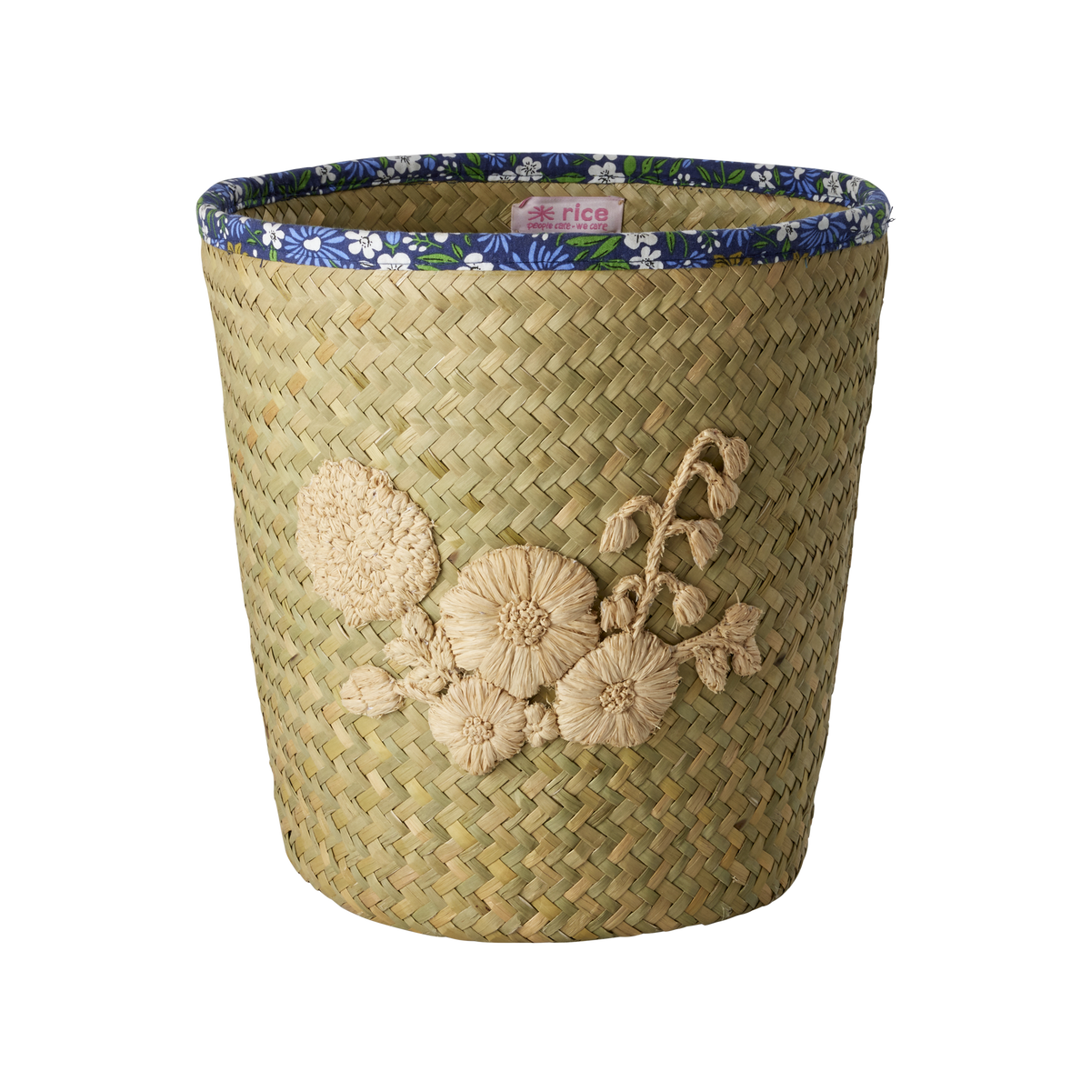 NatureBasket - Panier Rond en Raphia Fait Main