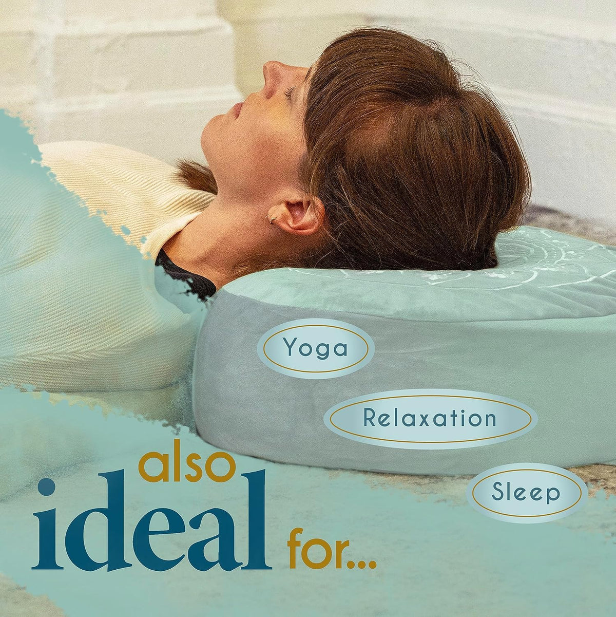 VelvetZen - Coussin de Méditation en Velours