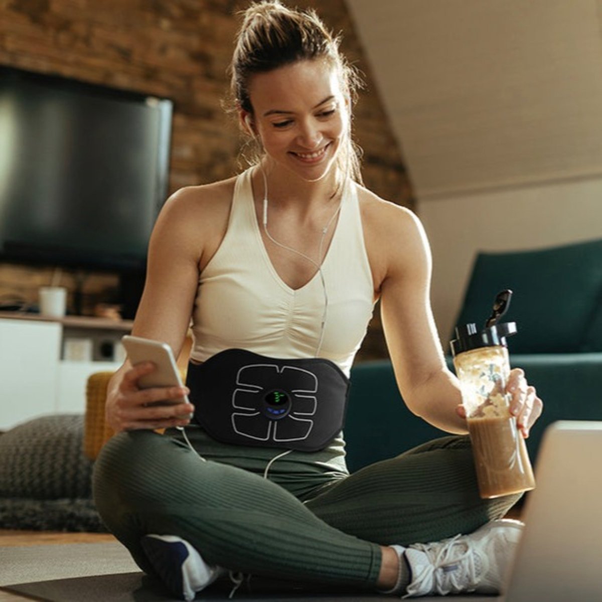 FlexTone Sculpt – Trainer EMS Abdominaux