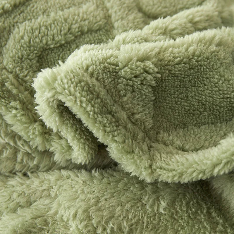 CozyLuxe - Couverture de Luxe en Laine d'Agneau