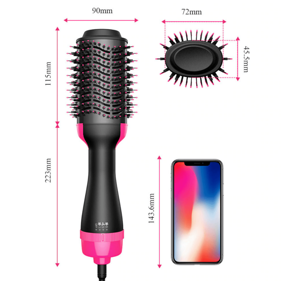Mellastyle Sèche-cheveux et Lisseur 4-en-1