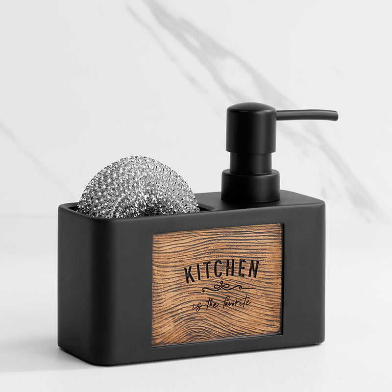 Dish Soap Dispenser with Sponge Holder