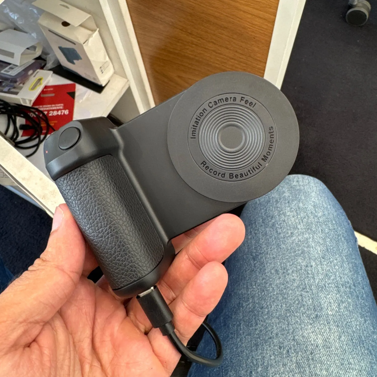 Dimpzy - Perche à Selfie, Stabilisateur et Batterie