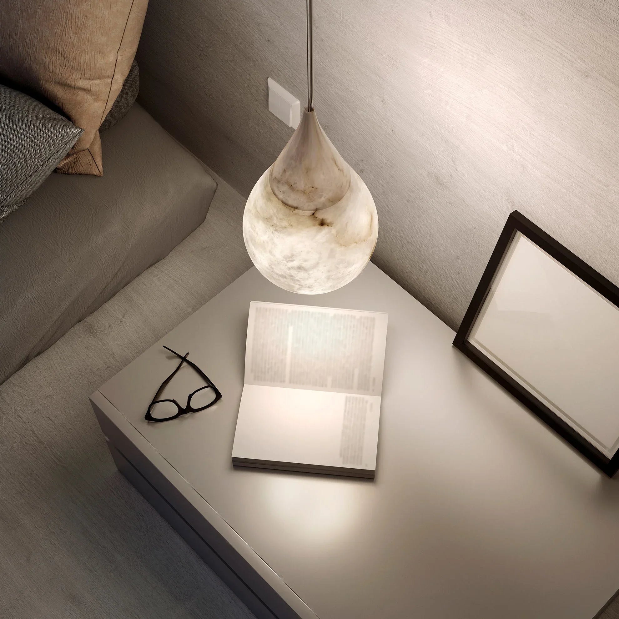 Suspension Rainne en Marbre