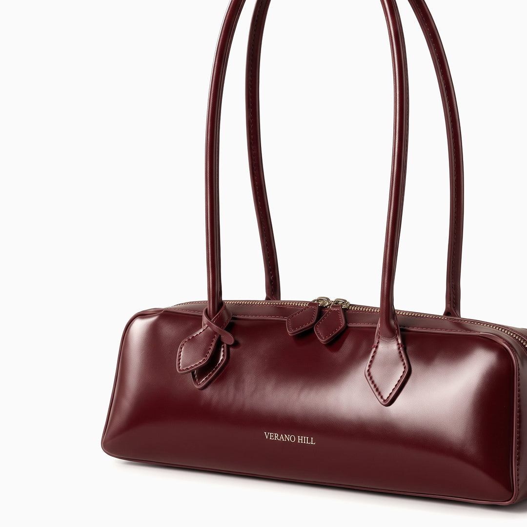 Sac porté épaule souple à longues anses, ligne épurée
