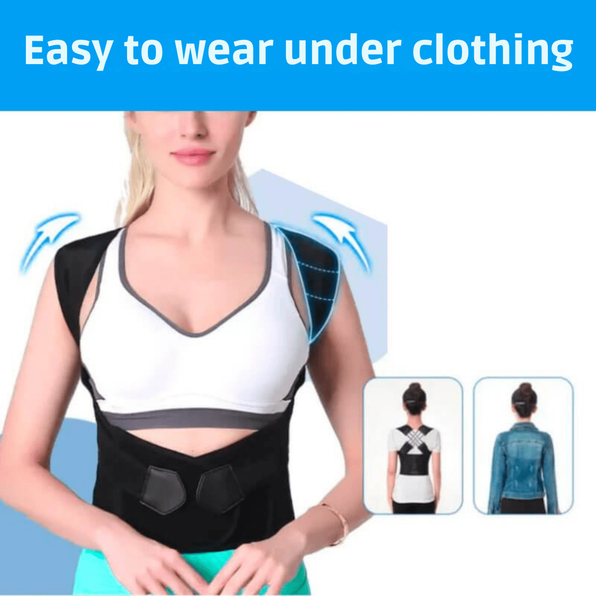 Glovepro Correcteur de Posture Ergonomique Dos Épaules
