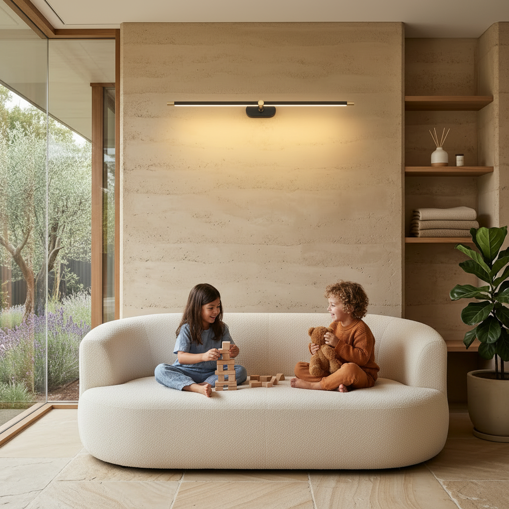 Aluminium Rechargeable Wall Light - Remote Dimming 2